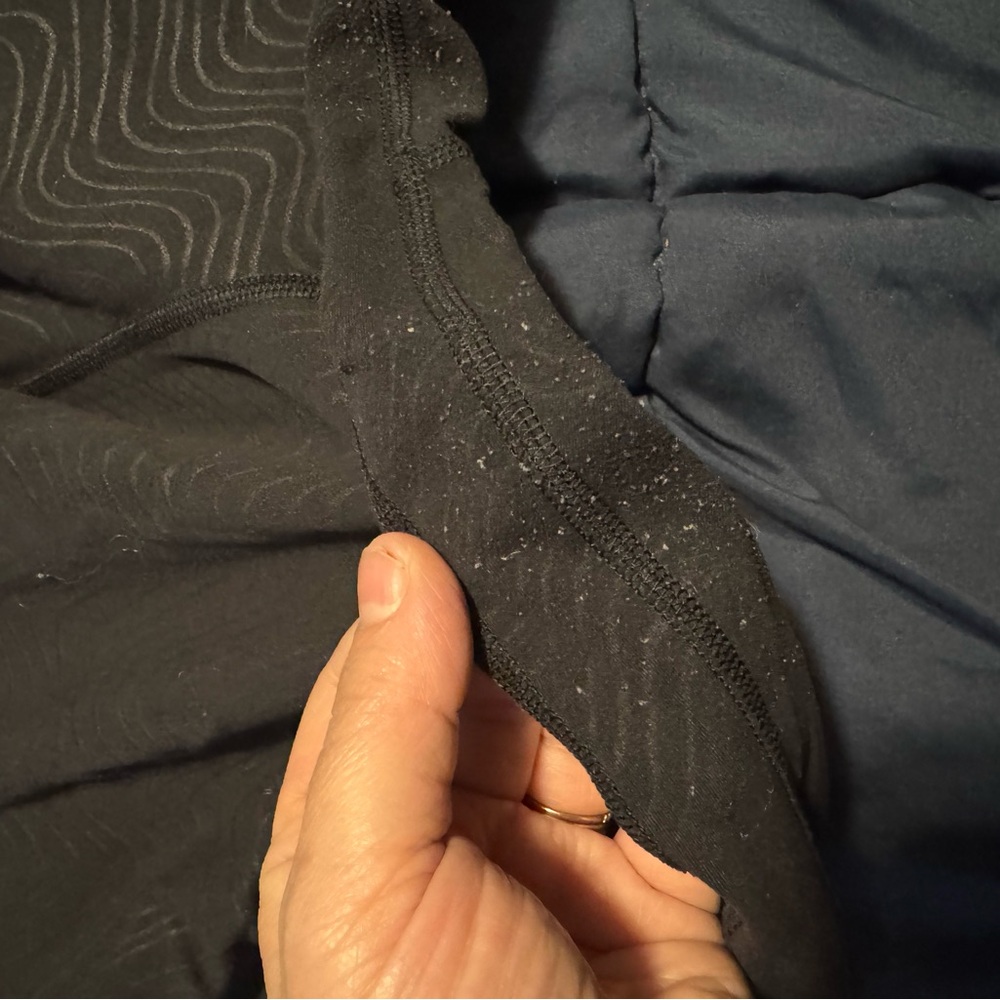 Lululemon Align Black Patterned Capri Leggings - image 2